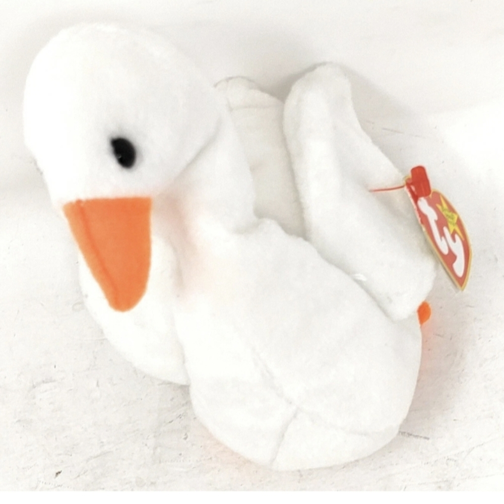Ty Beanie Baby ~ GRACIE the Swan ~ MINT with MINT TAGS ~ RETIRED~NEW - Picture 2 of 13